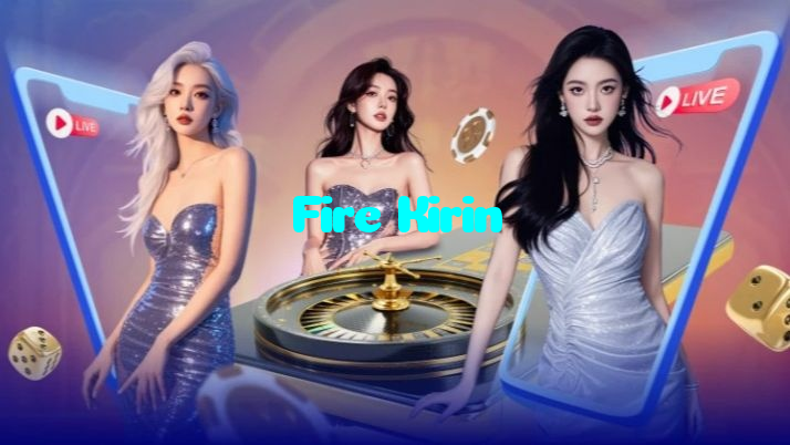 Fire Kirin casino presented on mobile device in Pakistan with slots and live games